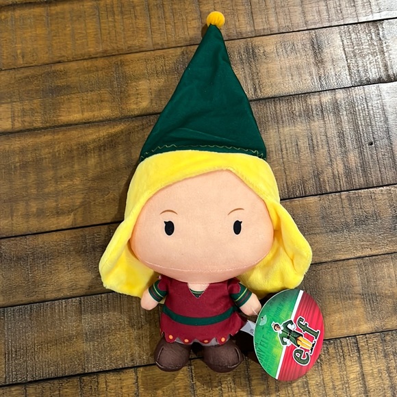 7” Jovie Buddy the Elf Movie Plush Stuffed Doll Warner Bros Toy Factory - Picture 1 of 4